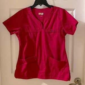 WonderFlex Scrub Top Small